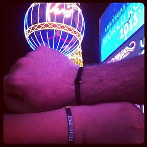 Fans venus de Las Vegas